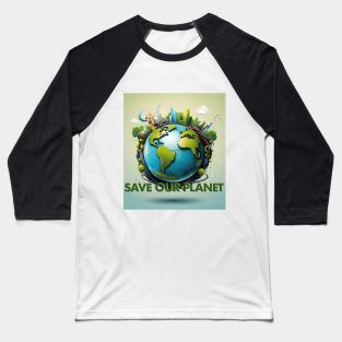 Save Our Planet Baseball T-Shirt